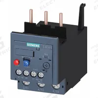 SIEMENS Overload Relay: Thermal Protection, 3 Poles, 1NO/1NC, Frame Size S2, 36 A – 45 A (MPN 3RU21364GB0). Key specifications — Brand: SIEMENS; Auxiliary Contact Form: 1NO/1NC; Compatible Contactor Series: SIRIUS; Terminal Connection Type: Screw Terminals; Frame Size: S2; Maximum Voltage Rating: 690V AC; Phase Loss Sensitivity: No; Thermal Units Required: None (Relay Includes Integrated Bimetallic Elements).