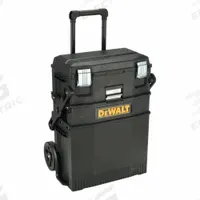 DEWALT Rolling Tool Box Set: 22 in W 16 1/2 in D 29 in H, Plastic, Black/Yellow, Lift-Up Lid (MPN DWST20800). Key specifications — attr1116905: Black; attr1116917: Lift-Up; attr1116946: DEWALT; attr1116904: Latch.