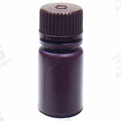 APPROVED VENDOR Reagent Bottle: HDPE, 0.5 fl oz, 15 mL, Amber, 20-415 mm Screw Closure Size - HDPE Narrow Mouth Round Lab Bottles