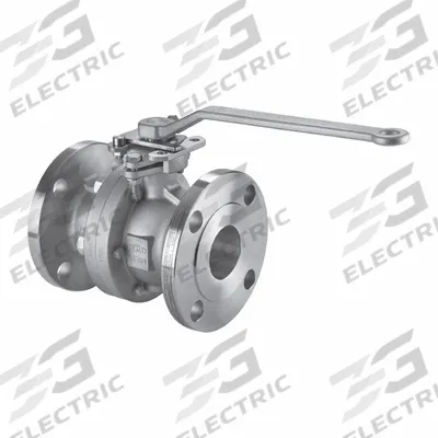 KECKLEY Manual Two-Way Ball Valve: 2 in, Carbon Steel, Straight, Class 300 Flange - Carbon Steel Ball Valves