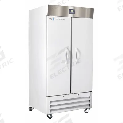AMERICAN BIOTECH SUPPLY Lab Refrigerator: 36 cu ft, Upright, 1°C to 10°C, 34 3/4 in Overall Dp - General Purpose Lab Refrigerators