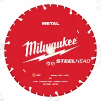 MILWAUKEE Diamond Saw Blade: Cast Iron/Ductile Pipe/Stainless Steel/Steel, 9 in Blade Dia., Dry (MPN 49-93-7825). Key specifications — attr1097734: Dry; attr1097738: Cut-Off Saw; attr1097751: MILWAUKEE.