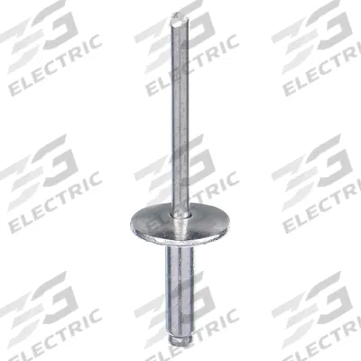 APPROVED VENDOR Blind Rivet,3/16 in dia,PK100: Inch, 17/32 in Body Lg, 0.1875 in Shank Dia - Domed-Head Blind Rivets