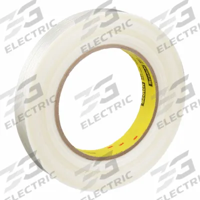 SCOTCH Strapping Tape: 5 mil Tape Thick, 1/2 in x 180 ft, Clear - Medium-Duty Strapping Tape