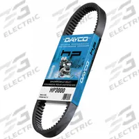 DAYCO Automotive Drive Belt: V-Belt, Metric V-Belt Belt, 35 mm Top Wd, 28° Angle, HP3020, 0 Ribs. Key specifications — Reinforcing Cord Material: Aramid; Brand: DAYCO; Industry Number: HP3020.