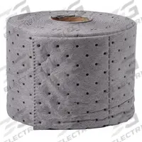 BRADY SPC ABSORBENTS Sorbent Roll: Gray, Polypropylene, 50 ft Roll Lg, 7 1/2 in Roll Wd, Bale (MPN SRP75P). Key specifications — Brand: BRADY SPC ABSORBENTS; Material: Polypropylene.
