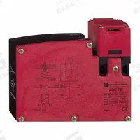 TELEMECANIQUE SENSORS Safety Interlock Switch: XCSTE Series, 2NC, Pivoting/Straight (MPN XCSTE7311). Key specifications — Brand: TELEMECANIQUE SENSORS; Manufacturer Part Number: XCSTE7311; Actuating Key Type: Flat; Series: XCSTE; Terminal Connection Type: M11.