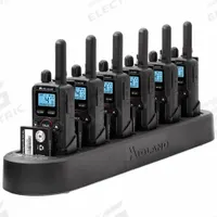 MIDLAND Handheld Two Way Radio: BizTalk BR Series, UHF, Analog, 1 W, 4 Channels, Alphanumeric, 6 PK (MPN BR180X6BGC). Key specifications — FCC License Required: Yes.