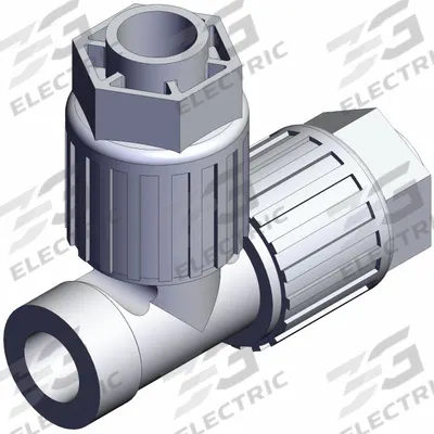 SMC High Purity Fitting: 1/2 in OD x 1/2 in OD x 1/4 in Pipe/1/2 in - PFA Compression Tube Fittings