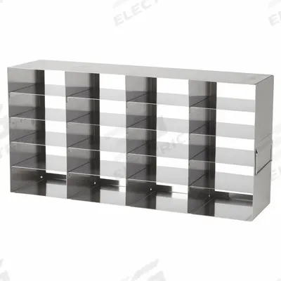HEATHROW SCIENTIFIC Freezer Rack: 22 in Overall Lg, 5 1/2 in Overall Wd - Cold Storage Racks