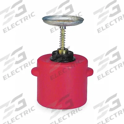 EAGLE Plunger Can: 1 gal Capacity, Polyethylene - Plunger Cans
