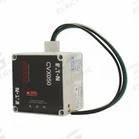 EATON Surge Protection Device: Three Phase, 480V AC Delta, 1800V (L-G)/3000V (L-L), 550 V AC, 4X (MPN CVX050-480D). Key specifications — Voltage: 480V AC Delta; Includes: 3/4 in Conduit Fitting; Max. Continuing Operating Voltage: 550 V AC; Voltage Protection Rating: 3000V (L-L); Enclosure Material: Plastic; Max. Surge Current per Mode: 50kA; Brand: EATON.