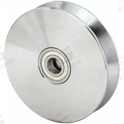 APPROVED VENDOR Track Wheel: 5 7/8 in Wheel Dia., 1 3/8 in Wheel Wd, 1,760 lb Load Capacity - V-Groove Track Wheels