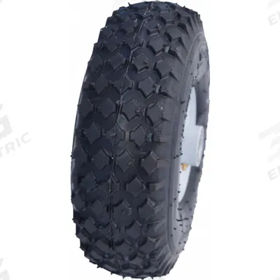 HI-RUN Wheelbarrow Tire Wheel Assembly: 4.80/4.00-8 Tire Size, Mfr Part # CT1007 - Wheelbarrow Tires