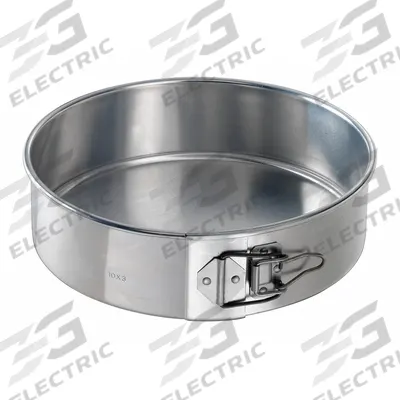 CHICAGO METALLIC Cake Pan: Springform Cake Pan Pan, Aluminum, Uncoated - Cake Pans
