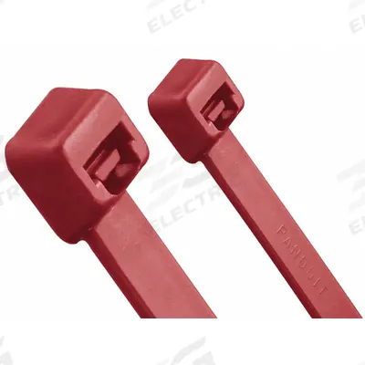 PANDUIT Cable Tie: 4 in Nominal Lg, 1 in Nominal Max. Bundle Dia., 0.18 in Wd, Outdoor Use - Plenum Cable Ties