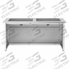 VERSADESK Computer Desk: Wood, White, 0 Drawers, 60 in Overall Wd, 31 in Overall Ht, White Frame (MPN DV6030-WW). Key specifications — Desktop Material: Wood; Includes Modesty Panel: Yes; Kit Product Type: Computer Desk; Desktop Color: White; Brand: VERSADESK; Frame Color: White; Frame Material: Steel; Product Type: Computer Desk.