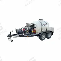 SIMPSON Pressure Washer Trailer: Trailer Pressure Washer, Hot, Heavy Duty, Diesel, 4 gpm Flow Rate (MPN TRS33555231ECA). Key specifications — attr1042471: TRS33555231ECA; attr1042472: Diesel; attr1042478: Honda; attr1045121: SIMPSON.