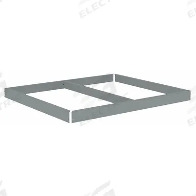 TENNSCO Shelf: 48 in x 30 in, 2,250 lb Load Capacity, Gray - Open Deck Shelf Kits for Boltless Shelving