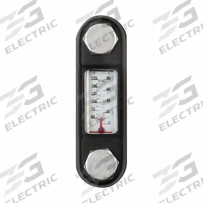 KIPP Vented Oil Gauges: 107 mm Body Ht, 37 mm Sight Ht, M12 Metric Male - Oil Level Gauges for Unpressurized Tanks