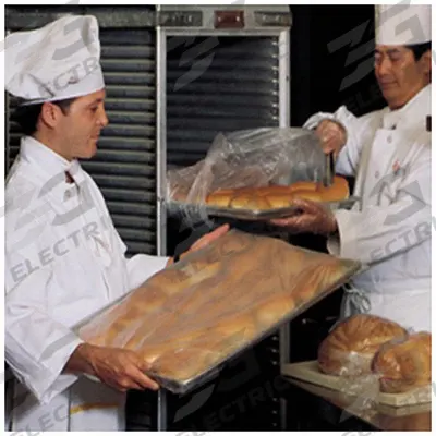 APPROVED VENDOR Pan Rack Cover: 31 in Wd, 72 in Ht, 22 in Dp, Polyethylene, Clear - Pan Rack Covers