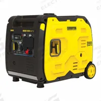 CHAMPION POWER EQUIPMENT Portable Generator: Inverter, Gasoline, 4,000 W Running, 5,500 W Starting (MPN 201444). Key specifications — CARB Compliant: No; Includes GFCI Outlets: No; Parallel Configuration Capable: Yes; Rated Voltage: 120V AC; Carbon Monoxide (CO) Shutdown: Yes; Generator Brand: Champion.