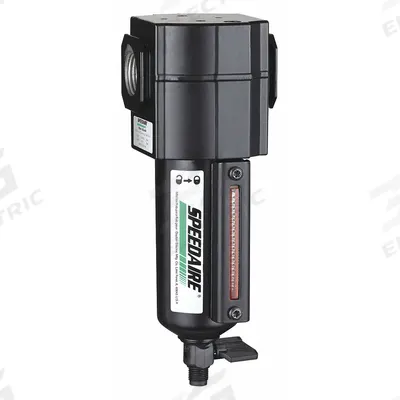 SPEEDAIRE Compressed Air Filter: Particulate, 1/4 in NPT, 5 micron, 55 cfm - Speedaire FRL Air Filters