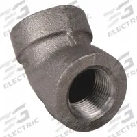 ANVIL Metal Pipe Elbow: 3/4 in x 3/4 in, Female NPT Threaded x Female NPT Threaded, Malleable Iron (MPN 0310510805). Key specifications — Maximum Operating Pressure: 2,000 psi @ 150° F; (DO NOT SEND) Manufacturer Location: Made in USA.