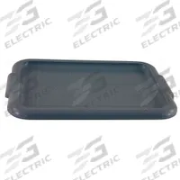 CRESTWARE Bus Tub Lid: For BT5GY/BT7GY, Gray, 1 in Overall Ht, 15 3/4 in Overall Wd, Plastic, Solid (MPN BTLIDGY). Key specifications — Color: Gray; Perforated/Solid Lid: Solid; Product Type: Bus Tub Lid; Brand: CRESTWARE; Compatible Container Manufacturer Part Number: BT5GY; Material: Plastic; NSF Certified: Yes.