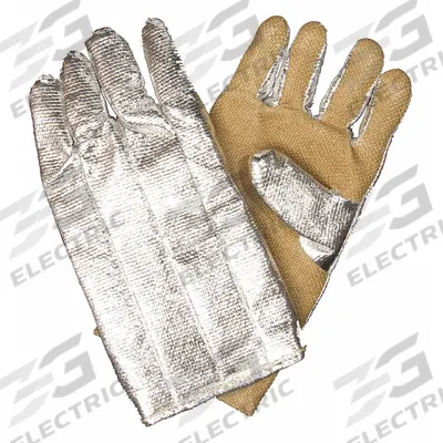 Z-FLEX Knit Gloves: Universal, Glove Hand Protection, 1,500°F Max Temp, Z-Flex 300 - Aluminized Gloves