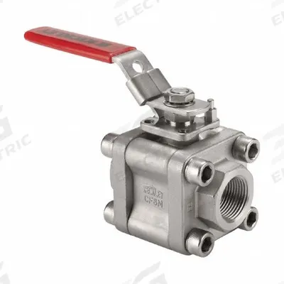 KECKLEY Manual Two-Way Ball Valve: 1 1/2 in, 316 Stainless Steel, Straight - Stainless Steel Ball Valves
