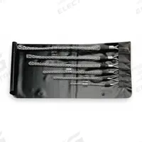 HUBBELL WIRING DEVICE-KELLEMS Cable Pulling Mesh Grip Kit: 0.25 in to 1.24 in, Galvanized Steel (MPN 033-05-1114). Key specifications — Cable Dia. Range: 0.25 in to 1.24 in; Breaking Strength: 450 lb to 3,900 lb; Material: Galvanized Steel; Brand: HUBBELL WIRING DEVICE-KELLEMS.