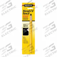 MINWAX Wood Repair Pencil: Wood Repair Pencil, Oil, 1 Container Size, Wood, Ebony, Minwax, Blend-Fil (MPN 110096666). Key specifications — Brand: MINWAX; Sub-Brand: Minwax; Color: Ebony.