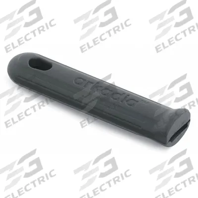 VOLLRATH Silicone Grip: Black, Silicone - Fry Pan Handles