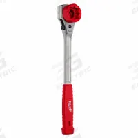 MILWAUKEE Box End Wrench: Steel, Natural, 1 in_3/4 in_1 1/8 in Head Size, 13 1/2 in Overall Lg, Std (MPN 48-22-9213). Key specifications — attr309490: Natural; attr309484: Yes; attr309492: No; attr309489: Steel; attr324928: MILWAUKEE.