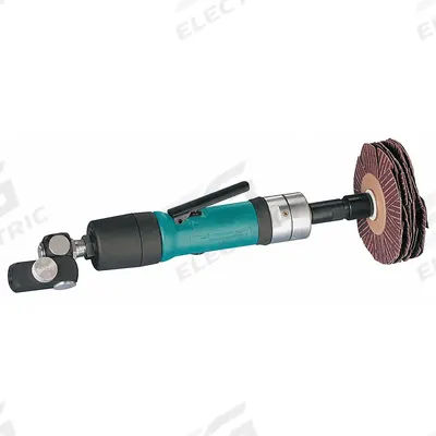 DYNABRADE Air Finishing Sander: 4 in Max, 0.4 hp, 22 cfm, 1/4 in NPT, 1/2 in Arbor - Inline-Mount Finishing Tools