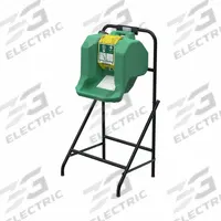 HAWS Portable Eyewash Stand: Carbon Steel, Black, 9006, Portable Eyewash Stand. Key specifications — For Use With: Portable Eyewashes; Features: Corrosion-Resistant; Material: Carbon Steel; Product Type: Portable Eyewash Stand; Series: 9006; Compatible Mfr Part Number: 7501; Compatible with Series: 7500; Brand: HAWS.