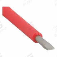 WERA Insulated Slotted Screwdriver: Kraftform, 9/64 in Tip Size, Std Lg, 7 in Overall Lg, Insulated (MPN 05006110001). Key specifications — attr1205183: 9/64 in; attr1205186: Ergonomic; attr1205189: WERA.