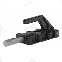 DE-STA-CO Straight-Line Action Clamp: Flange Base Mounting, Std Horizontal Handle, 1.97 in Arm Lg (MPN 95050). Key specifications — attr668705: M12X; attr668707: 220203-M; attr668201: DE-STA-CO.