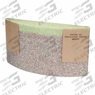 NORTON Surface Grinding Segment: 8" L x 11 1/4" W x 2 1/4" H - Cool-Cutting Surface Grinding Segments