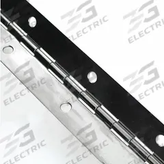 MONROE PMP Piano Hinge: Stainless Steel, 72 in Leaf Ht, 1 1/2 in Leaf Wd, Through Hole (MPN CS24015072GA). Key specifications — Material: Stainless Steel.