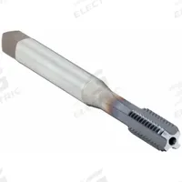 OSG Straight Flute Tap: 1/4"-28 UNF, H3 / 2B-3B, 4 Flute, Bottoming Chamfer, V Coated Powdered Metal (MPN 1005300308). Key specifications — attr1299842: H3 / 2B-3B.