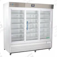 AMERICAN BIOTECH SUPPLY Lab Refrigerator: 69 cu ft, Upright, 2°C to 7°C, 33 1/4 in Overall Dp, R-290 (MPN PH-ABT-HC-69G). Key specifications — Door Opening Style: Sliding; Color: White; Alarm Type: Temperature; Manufacturer Part Number: PH-ABT-HC-69G; Brand: AMERICAN BIOTECH SUPPLY; Product Type: Lab Refrigerator; Door Type: Sliding Glass; Refrigerant Type: R-290.