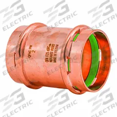 QUICKFITTING SUREPRESS Crimp Coupling Fitting: 2 in CTS x 2 in CTS size, Press-fit x Press-fit (MPN SPWC66NSR). Key specifications — Brand: QUICKFITTING SUREPRESS; Broad - Material for Bullet: Copper Or Bronze; Brand - Broad: QUICKFITTING SUREPRESS.