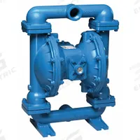 SANDPIPER Double Diaphragm Pump: Cast Iron Body, 1 1/2 in, NPT Connection, 106 gpm, 289 ft Max. Head (MPN S15B1I2TANS000.). Key specifications — Brand: SANDPIPER; Seat Material: PTFE; Check Valve Material: PTFE; Diaphragm Material: PTFE w/ Santoprene Backing.
