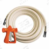 SANI-LAV Spray Nozzle with Hose: 3/4 in Connection Size, FGHT, EPDM/Stainless Steel, Instant, White (MPN H50W3NP1). Key specifications — Nozzle Color: White; Material: Stainless Steel; Nozzle Shutoff Type: Instant; Brand: SANI-LAV.