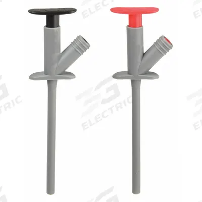 APPROVED VENDOR Test Probe: CAT III 1000V, Test Clip, 5 1/2 in Lg, Stainless Steel - Test Probes