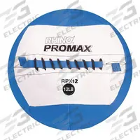 CHAMPION SPORTS Medicine Ball: 14 in Overall Dia, Blue, 12 lb (MPN RPX12). Key specifications — attr989247: Blue; attr991485: CHAMPION SPORTS.