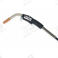 TWECO MIG Gun: WeldSkill WM 400, 400 A, 0.045 in, 15 ft, Miller-Compatible (MPN 10471027). Key specifications — For Rear Connection Type: Miller-Compatible; Contact Tip Series: WS14; MIG Gun Model: WM400M-15-3545; For Gas Type: CO2 (Carbon Dioxide).