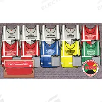 DISASTER MANAGEMENT SYSTEMS CHC Vest Kit: Safety Vest ANSI Class Class 1, Assorted, Nylon (MPN DMS 05523). Key specifications — attr358683: Hook-and-Loop; attr378047: DISASTER MANAGEMENT SYSTEMS; attr358676: Class 1; attr358678: Nylon; attr358679: 62 in; attr1314241: CHC Vest Kit.